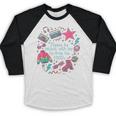 Please Be Patient With Me I'm From The 1900s 90s Women Baseball Raglan Shirt