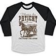 Please Be Patient With Me I'm From The 1900s Graphic Baseball Raglan Shirt Please Be Patient With Me I'm From The 1900s Graphic Baseball Raglan Shirt