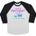 Please Be Patient With Me I'm From The 1900s Father Day Baseball Raglan Shirt