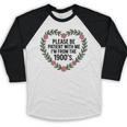 Please Be Patient With My I'm From The 1900s Generation Baseball Raglan Shirt