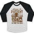 Please Be Patient With Me I'm From The 1900s Grandpa Premium Baseball Raglan Shirt Please Be Patient With Me I'm From The 1900s Grandpa Premium Baseball Raglan Shirt