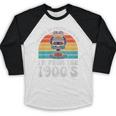 Please Be Patient With Me I'm From The 1900s Kawaii Premium Tri-Blend Baseball Raglan Shirt