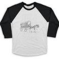 Please Be Patient With Me I'm From The 1900s Middle Aged Baseball Raglan Shirt