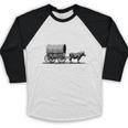 Please Be Patient I'm From The 1900s Oxen And Wagon Premium Baseball Raglan Shirt Please Be Patient I'm From The 1900s Oxen And Wagon Premium Baseball Raglan Shirt