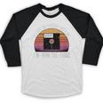 Please Be Patient With Me I'm From The 1900s PC Floppy Disk Premium Tri-Blend Baseball Raglan Shirt