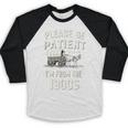 Please Be Patient I'm From The 1900s Retro Baseball Raglan Shirt