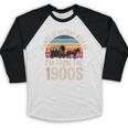 Please Be Patient With My I'm From The 1900s Retro Baseball Raglan Shirt