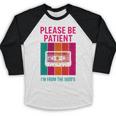 Please Be Patient I'm From The 1900s Retro Cassette Tape Premium Tri-Blend Baseball Raglan Shirt Please Be Patient I'm From The 1900s Retro Cassette Tape Premium Tri-Blend Baseball Raglan Shirt
