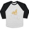 Please Be Patient I'm From The 1900s Saying Baseball Raglan Shirt