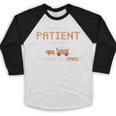 Please Be Patient With Me I'm From The 1900s Trail Wagon Baseball Raglan Shirt