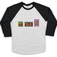 Please Be Patient With Me I'm From The 1900s Video Tape Baseball Raglan Shirt