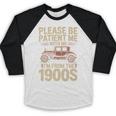 Please Be Patient With Me I'm From The 1900s Vintage Car Premium Baseball Raglan Shirt
