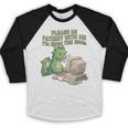 Please Be Patient I'm From The 1900s Vintage Men Women Baseball Raglan Shirt