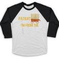 Please Be Patient With Me I'm From The 1900s Vintage Oregon Baseball Raglan Shirt