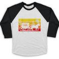 Please Be Patient With Me I'm From The 1900s Vintage Sun Set Baseball Raglan Shirt