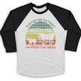 Please Be Patient With Me I'm From The 1900s Vintage Sunset Premium Baseball Raglan Shirt