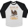 Please Be Patient With Mee I'm From The 1900s Minimalist Premium Baseball Raglan Shirt Please Be Patient With Mee I'm From The 1900s Minimalist Premium Baseball Raglan Shirt