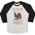 Please Be Patient With Mee I'm From The 1900s Premium Baseball Raglan Shirt