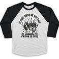 Please Show Me Patience I'm From The 1900s Vintage CASSETTE Baseball Raglan Shirt