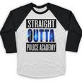 Police Academy Shirt Police Officer Graduation Baseball Raglan Shirt