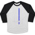 Police Graduation Est 2025 Back Print Police Academy Vintage Baseball Raglan Shirt