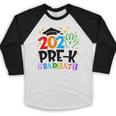 Pre-K Graduate 2025 Preschool Graduation Class Of 2025 Kids Baseball Raglan Shirt