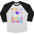 Pre-k Graduation Pre Kindergarten Class Of 2023 Boys Girls Baseball Raglan Shirt