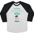 Pre K Graduation Shirt Cute Graduate 2018 Wise Owl Baseball Raglan Shirt