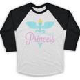Pre-Med Women Pre Med Princess Graduation Baseball Raglan Shirt