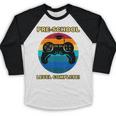 Pre-School Level Complete Graduation Video Gamer PreschoolBaseball Raglan Shirt