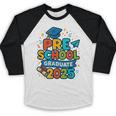 Preschool Graduation 2025 Pre-k Graduate Kids Boys Girls Baseball Raglan Shirt