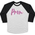 This Is My Prom Dress Shirt Senior Graduation Cute Tee Baseball Raglan Shirt
