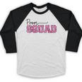 Prom Squad Prom Graduation Class Of 2024 Leopard Matching Baseball Raglan Shirt