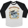 Proud 8th Grade Graduate Axolotl Graduation Eighth Baseball Raglan Shirt
