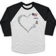 Proud Air Force Grandma Air Force Graduation Grandma USAF Baseball Raglan Shirt