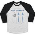 Proud Air Force Mother-In-Law US Air Force Graduation Baseball Raglan Shirt