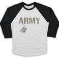 Proud Army Father-In-Law US Army Graduation Father-In-Law Baseball Raglan Shirt