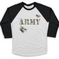 Proud Army Mom Army Graduation Military Mom T-Shirt Baseball Raglan Shirt