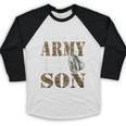 Proud Army National Guard Son National Guard Graduation Baseball Raglan Shirt