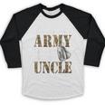 Proud Army National Guard Uncle National Guard Graduation Baseball Raglan Shirt