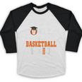 Proud Auntie Of a Basketball Senior 2026 Graduation Gifts Baseball Raglan Shirt
