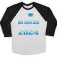Proud Big Brother Of 5th Grade Graduate 2024 Graduation Baseball Raglan Shirt