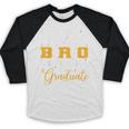 Proud Bro Of A Class Of 2024 Graduate Senior Graduation Baseball Raglan Shirt