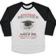Proud Brother The Class Of 2019 Graduate Graduation Shirt Baseball Raglan Shirt
