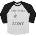 Proud Coast Guard Aunt US Coast Guard Graduation Aunt Baseball Raglan Shirt