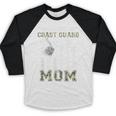 Proud Coast Guard Mom US Coast Guard Graduation Mom Baseball Raglan Shirt