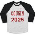 Proud Cousin Of A 2025 Graduate For Graduation Baseball Raglan Shirt