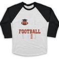 Proud Cousin Of a Football Senior 2026 Graduation Gifts Baseball Raglan Shirt