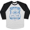 Proud Of Cousin Police Academy Graduation Shirt Baseball Raglan Shirt