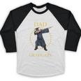 Proud Dad Of 2018 Graduate Dabbing Graduation Senior Shirt Baseball Raglan Shirt